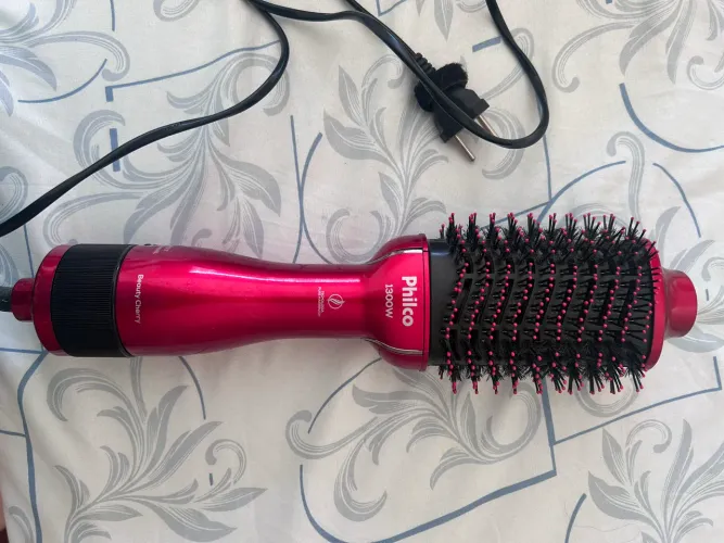 Escova Secadora Philco PEC13 4 em 1 Soft Beauty Cherry Bivolt
