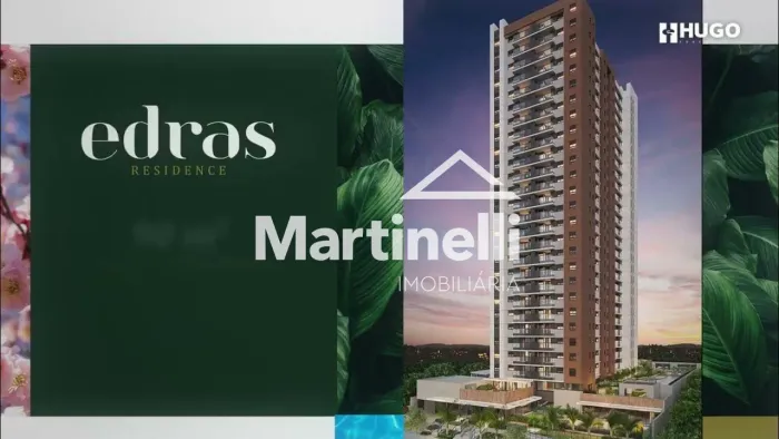 Apartamento à venda no Edifício Edras Residence, próximo ao Parque Olhos D`água - Ribeirão