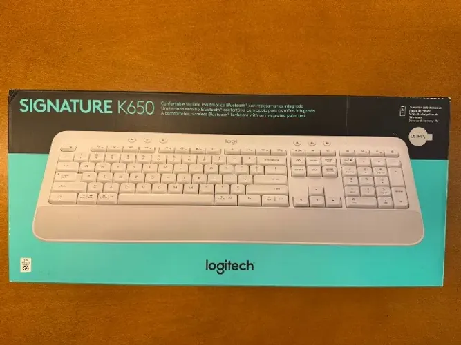 Teclado K650 Logitech Branco