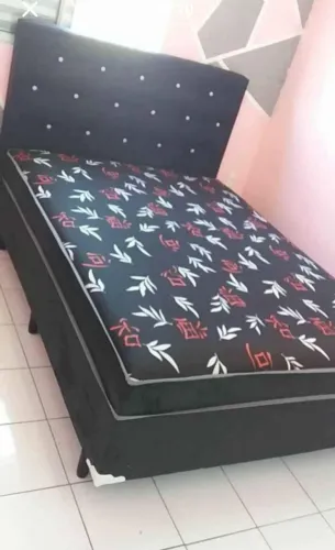 CAMA CASAL BOX CONJUGADA + CABECEIRA NOVA FRETE GRÁTIS