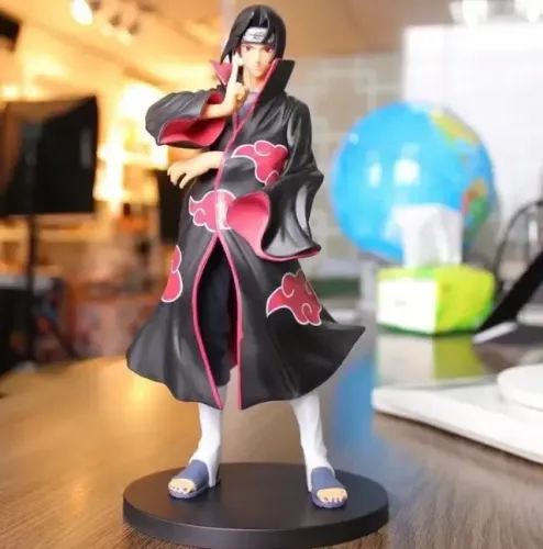 Boneco Action Figure Itachi Uchiha Naruto Bandai Coleção Midiamulti