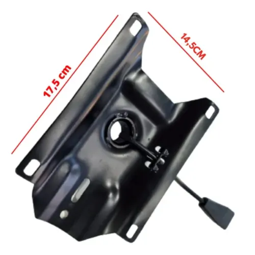 Mecanismo Flange Para Cadeira de Escritório Secretária Diretor 17,5x14,5