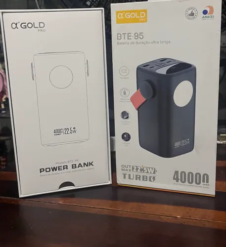 Carregador portátil, power bank 40000mah