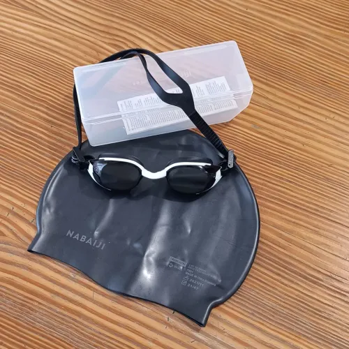 Óculos de natação Nabaiji B-Fit 500 UV + Touca