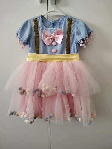 Vestido infantil tema Circo
