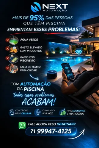 Sua Piscina Limpa Sozinha