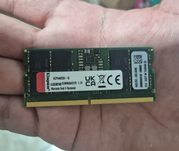 Memoria ram 32gb (2x16) ddr5 4800 kingston