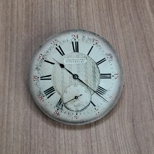 Relógio de bolso Maquina chronometro
