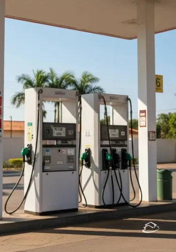 Ponto comercial com Posto de Gasolina em Mogi das Cruzes-SP à venda.
