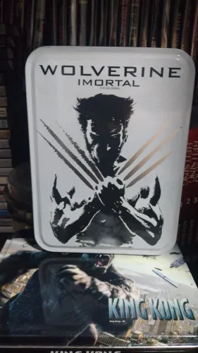 Lata Colecionavel Wolverine Imortal Estojo De Metal Filme blu-ray