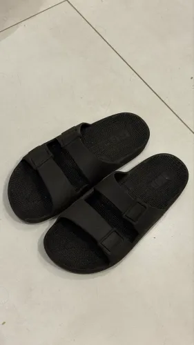 sandália linus unissex cinza escura tam 37/38 