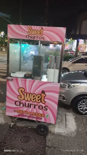 Carrinho de churros a venda