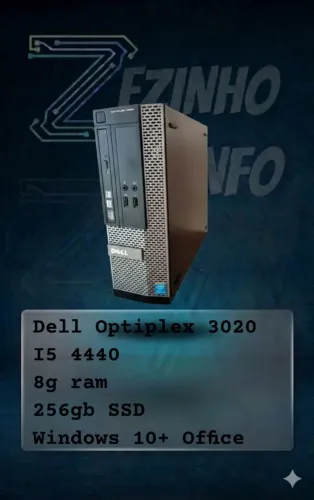 Computador Dell optiplex 3020 I5 4440 8gb ram 256gb SSD