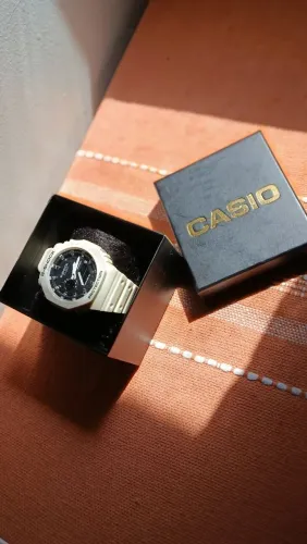 Relógio Casio G-Shock GA-2100 Branco - Original - Excelente Estado