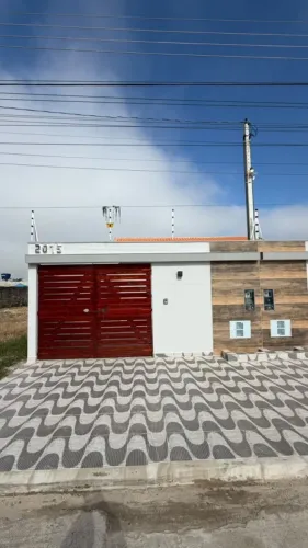 Casa Térrea para Venda em Mongaguá, JUSSARA, 2 dormitórios, 1 suíte, 1 banheiro, 2 vagas