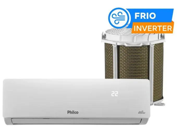 Ar-condicionado split semi novo 9000 BTUs 