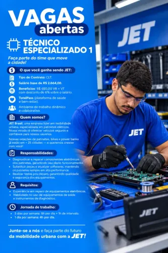 Técnico Especializado - São Paulo