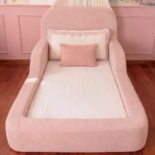 Cama Montessoriana Solteirão - Rosa