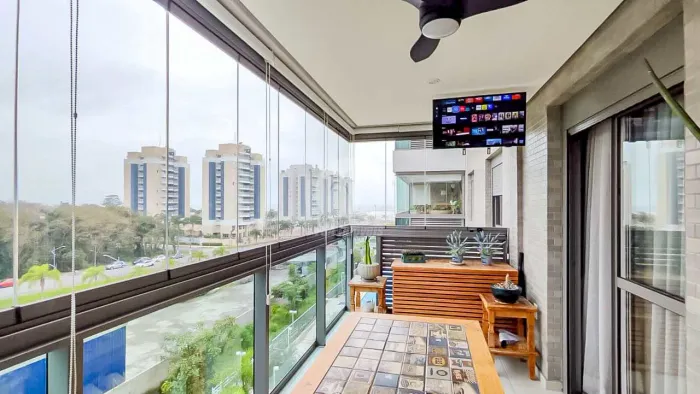 Apartamento 2 dorms com suíte no Tulum Bertioga