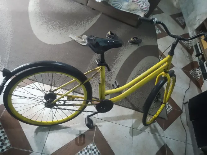 Bicicleta aro 26 yello pneu máxisso