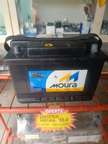 Bateria Moura 75a com apenas 1 mês de uso !!!