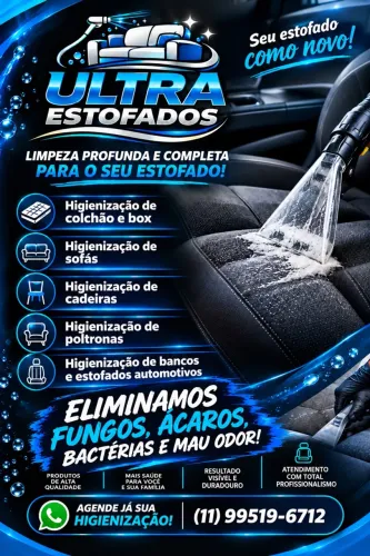 Higienização de Estofados | Ultra Estofados