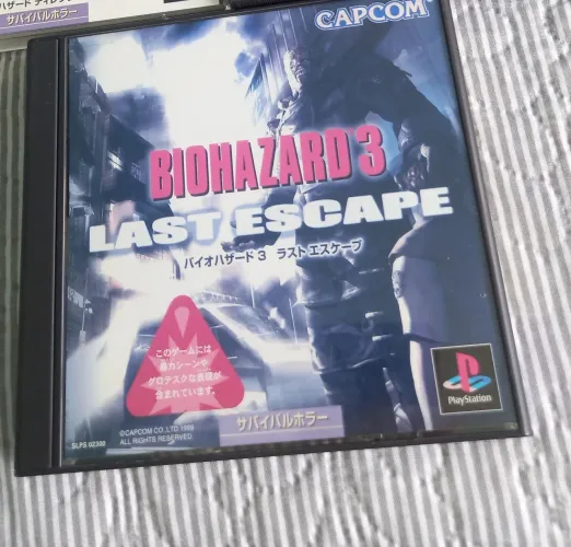 Resident Evil 3 PS1 original japonês