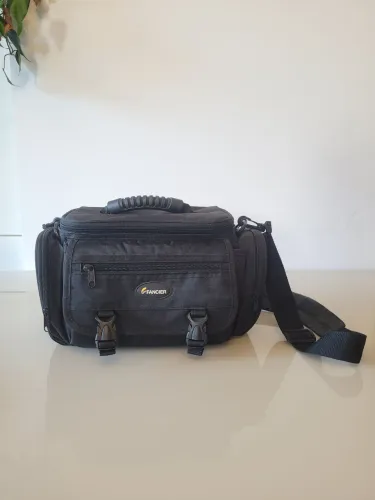 Maleta Bolsa Case Para Equipamentos Fotográficos Cor Preto