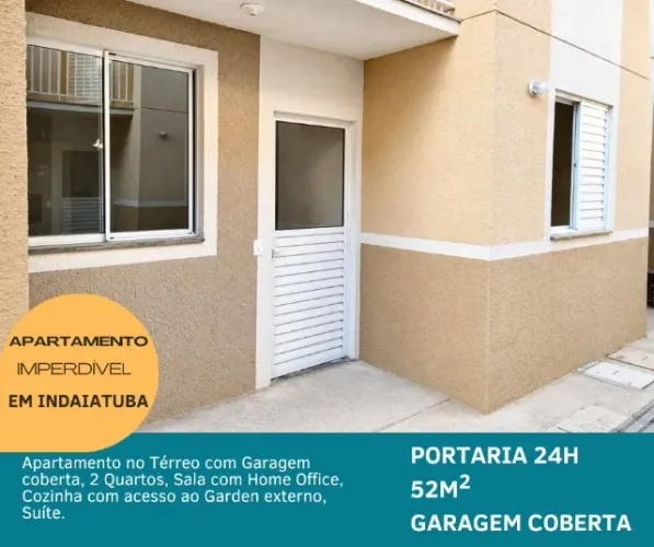 Apartamento à Venda em Indaiatuba 2 Quartos com Vaga e Excelente Localização