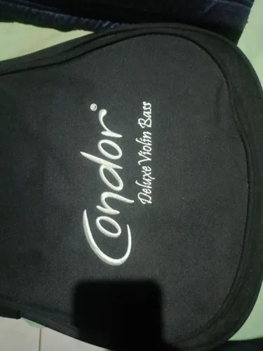 Baixo condor com amplificador, estojo e cabo