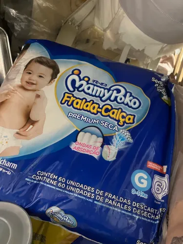 Fraldas TAMANHO G