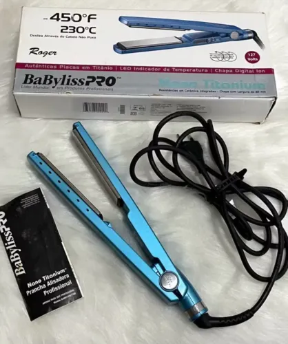 Prancha Babyliss Pro Roger - 127 Volts
