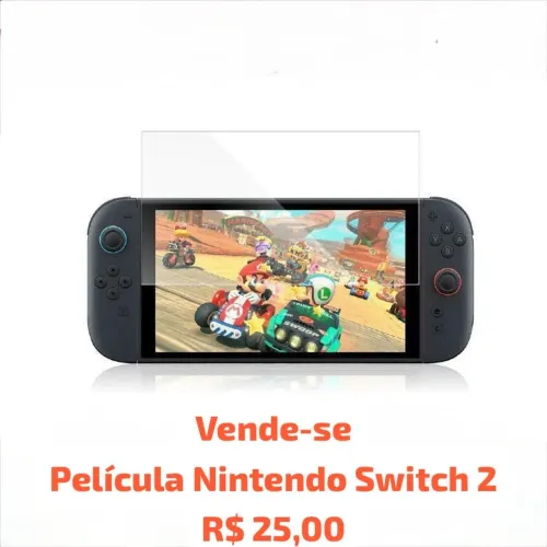 Película Protetora Nintendo Siwtch 2
