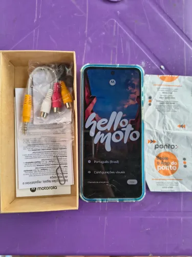 Motorola G54 256gb 8gb ram semi novo