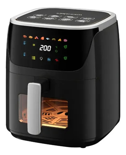 Air Fryer Ultra Space QY-0206 / Digital / 5 Litros / 1600W / 110-127V