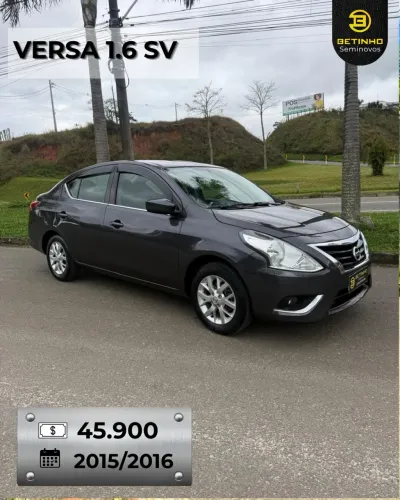 Nissan Versa SV 1.6 16V Flexstart 4P Mec. 2016
