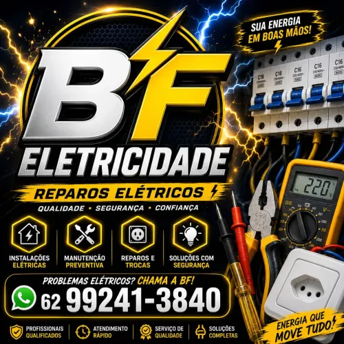 BF Eletricidade!? Atendemos Palmas e região!<br>