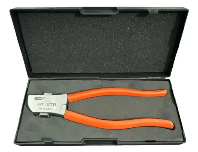 Alicate Lishi Key Cutter Cortador de Chaves Automotivas com Estojo