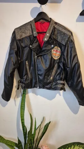 Jaqueta vintage com cgc biker