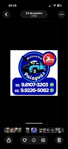 Guincho 24 horas fone 65- *