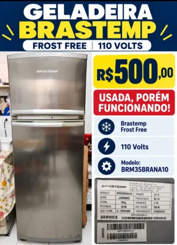 Geladeira Brastemp