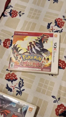 jogo pokemon omega ruby nintendo 3ds original com capa