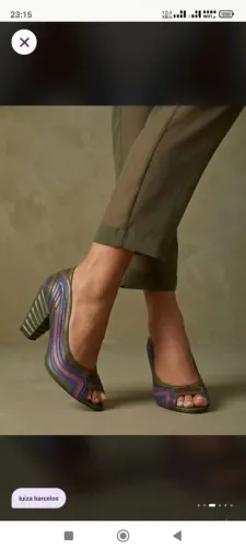 Peep toe Luiza Barcelos