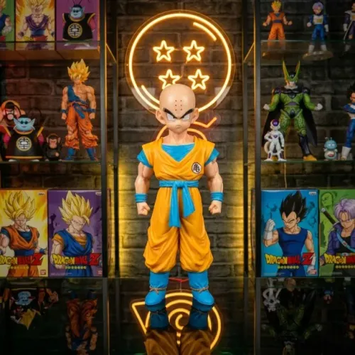 Action Figure Kuririn 18 cm Dragon Ball | Colecionável