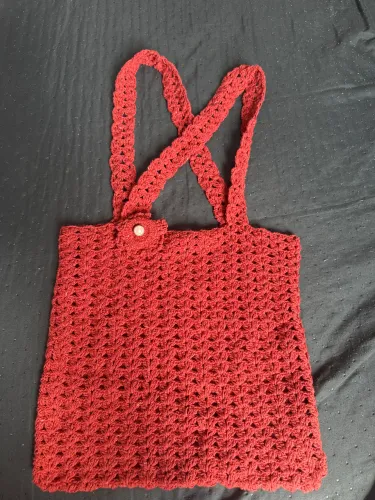 Bolsa crochê