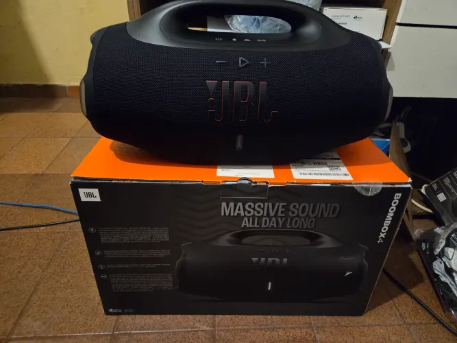 JBL BOOMBOX 4 NA CAIXA