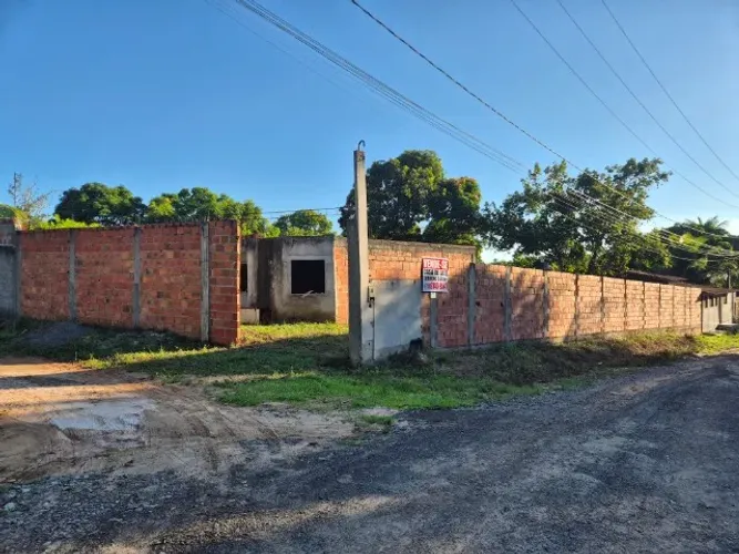 Terreno 360m² murado + casa de laje construída | Camaçari