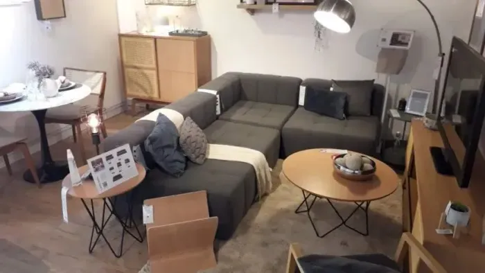 SOFÁ MODULAR TOK STOK SOFO KONKRET (Ler descrição)<br><br>
