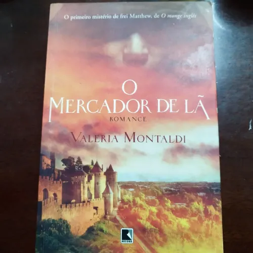 Livro O mercador de lã de Valéria Montaldi