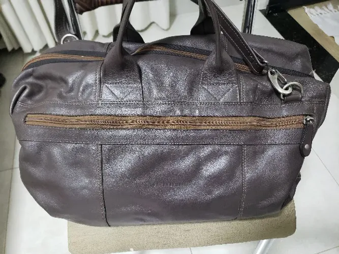 Bolsa viagem couro